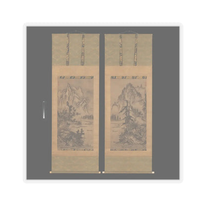 Keison - Landscapes of the Four Seasons - mid-16th century v1 - STICKER Vinyl Kiss-Cut Decal