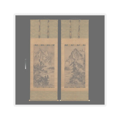 Keison - Landscapes of the Four Seasons - mid-16th century v1 - STICKER Vinyl Kiss-Cut Decal