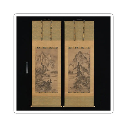 Keison - Landscapes of the Four Seasons - mid-16th century v1 - STICKER Vinyl Kiss-Cut Decal