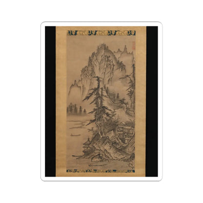 Keison - Landscapes of the Four Seasons - mid-16th century v2 - STICKER Vinyl Kiss-Cut Decal