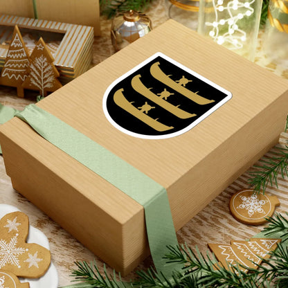 Keitele.vaakuna (Finland) (Coat of Arms) STICKER Vinyl Kiss-Cut Decal - The Sticker Space