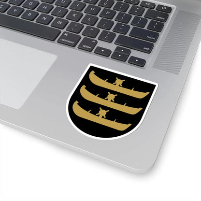 Keitele.vaakuna (Finland) (Coat of Arms) STICKER Vinyl Kiss-Cut Decal - The Sticker Space