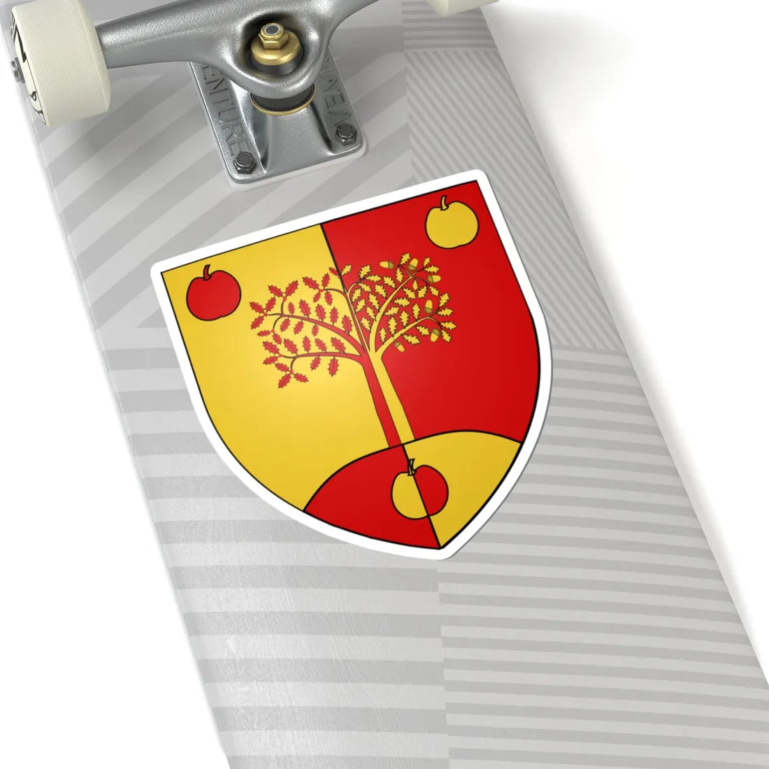 Keith Holyoake Arms (New Zealand) (Coat of Arms) STICKER Vinyl Kiss-Cut Decal - The Sticker Space