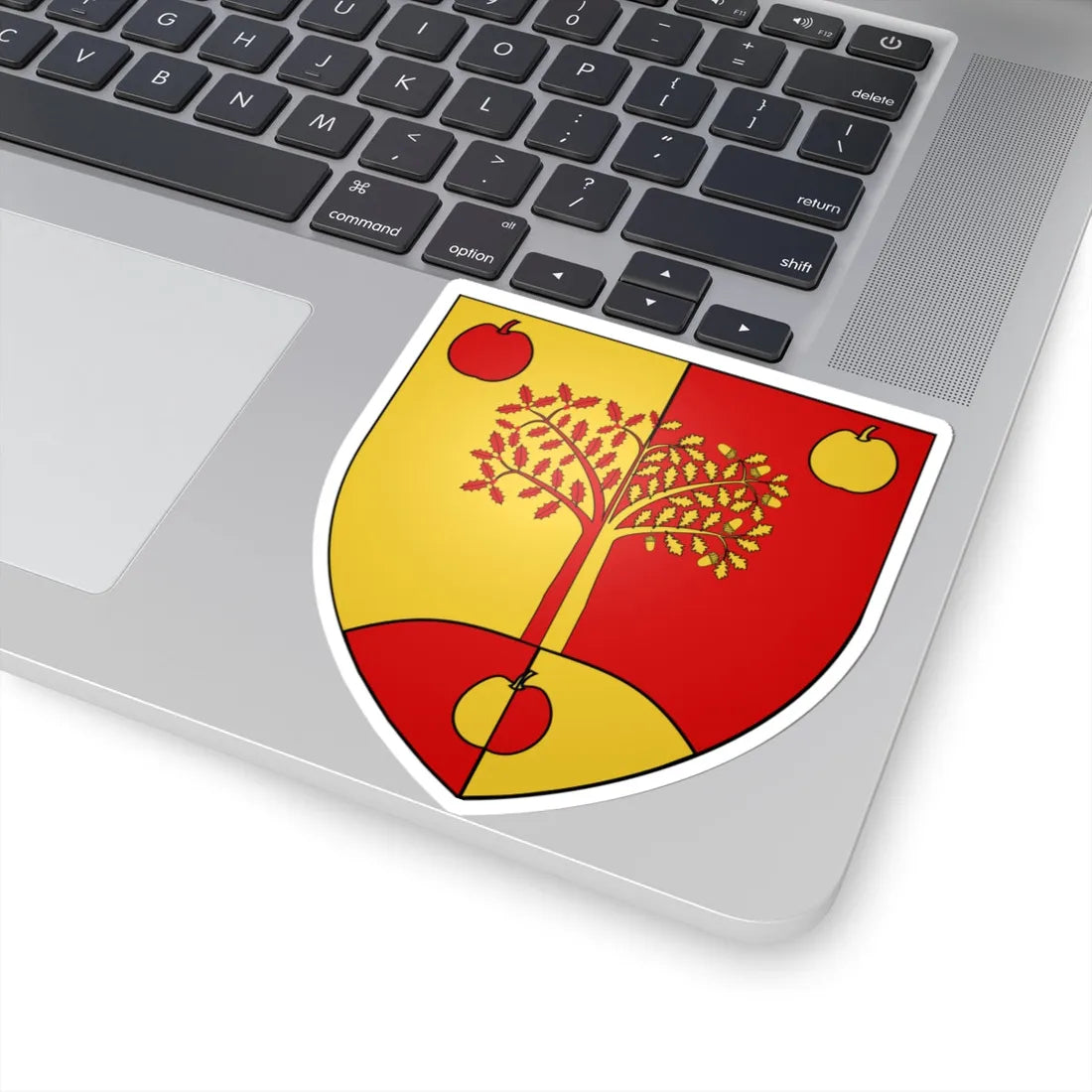 Keith Holyoake Arms (New Zealand) (Coat of Arms) STICKER Vinyl Kiss-Cut Decal - The Sticker Space