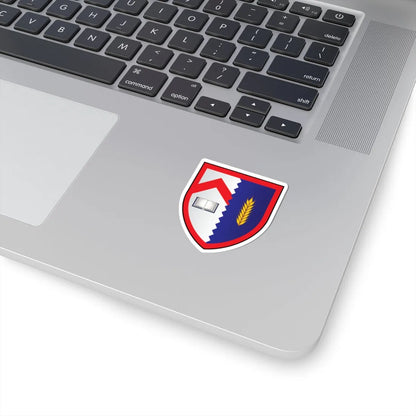 Kellogg College Oxford Coat Of Arms (England) (Coat of Arms) STICKER Vinyl Kiss-Cut Decal - The Sticker Space