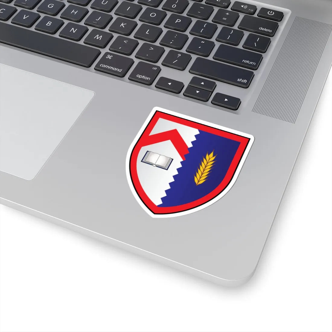 Kellogg College Oxford Coat Of Arms (England) (Coat of Arms) STICKER Vinyl Kiss-Cut Decal - The Sticker Space