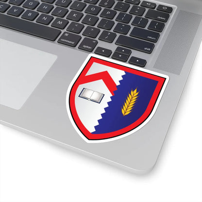 Kellogg College Oxford Coat Of Arms (England) (Coat of Arms) STICKER Vinyl Kiss-Cut Decal - The Sticker Space