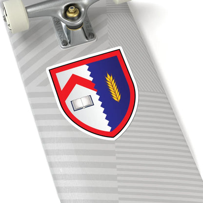 Kellogg College Oxford Coat Of Arms (England) (Coat of Arms) STICKER Vinyl Kiss-Cut Decal - The Sticker Space