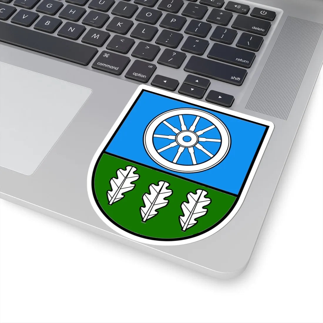 Kelmes-herbas (Lithuania) (Coat of Arms) STICKER Vinyl Kiss-Cut Decal - The Sticker Space