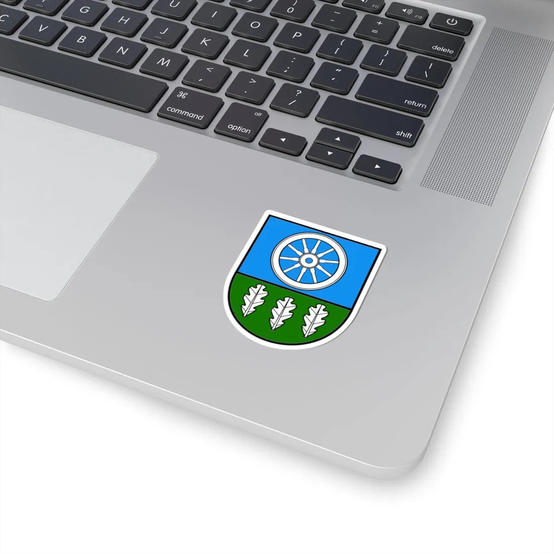 Kelmes-herbas (Lithuania) (Coat of Arms) STICKER Vinyl Kiss-Cut Decal - The Sticker Space