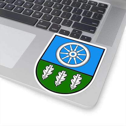 Kelmes-herbas (Lithuania) (Coat of Arms) STICKER Vinyl Kiss-Cut Decal - The Sticker Space