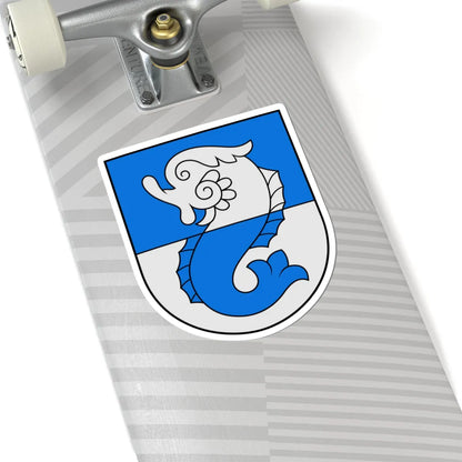 Kemeri COA (Latvia) (Coat of Arms) STICKER Vinyl Kiss-Cut Decal - The Sticker Space