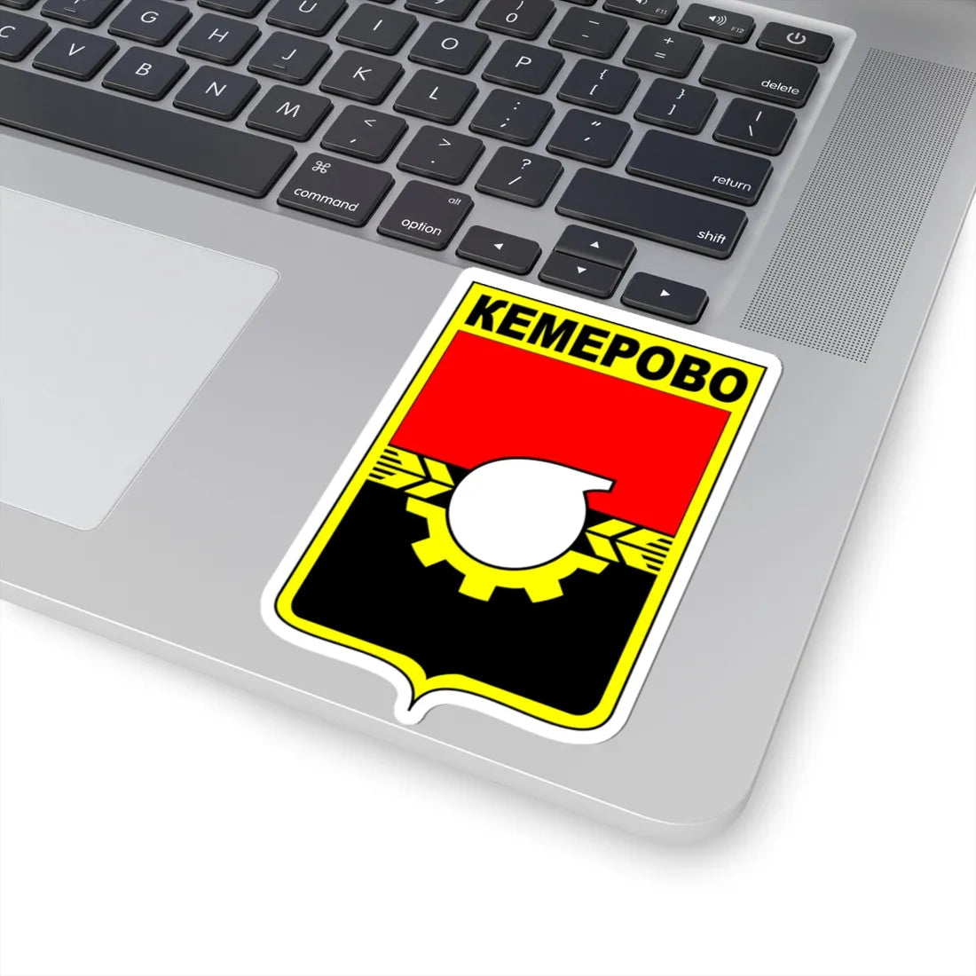 Kemerovo COA (Russia) (Coat of Arms) STICKER Vinyl Kiss-Cut Decal - The Sticker Space