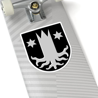 Kemijarvi.vaakuna (Finland) (Coat of Arms) STICKER Vinyl Kiss-Cut Decal - The Sticker Space