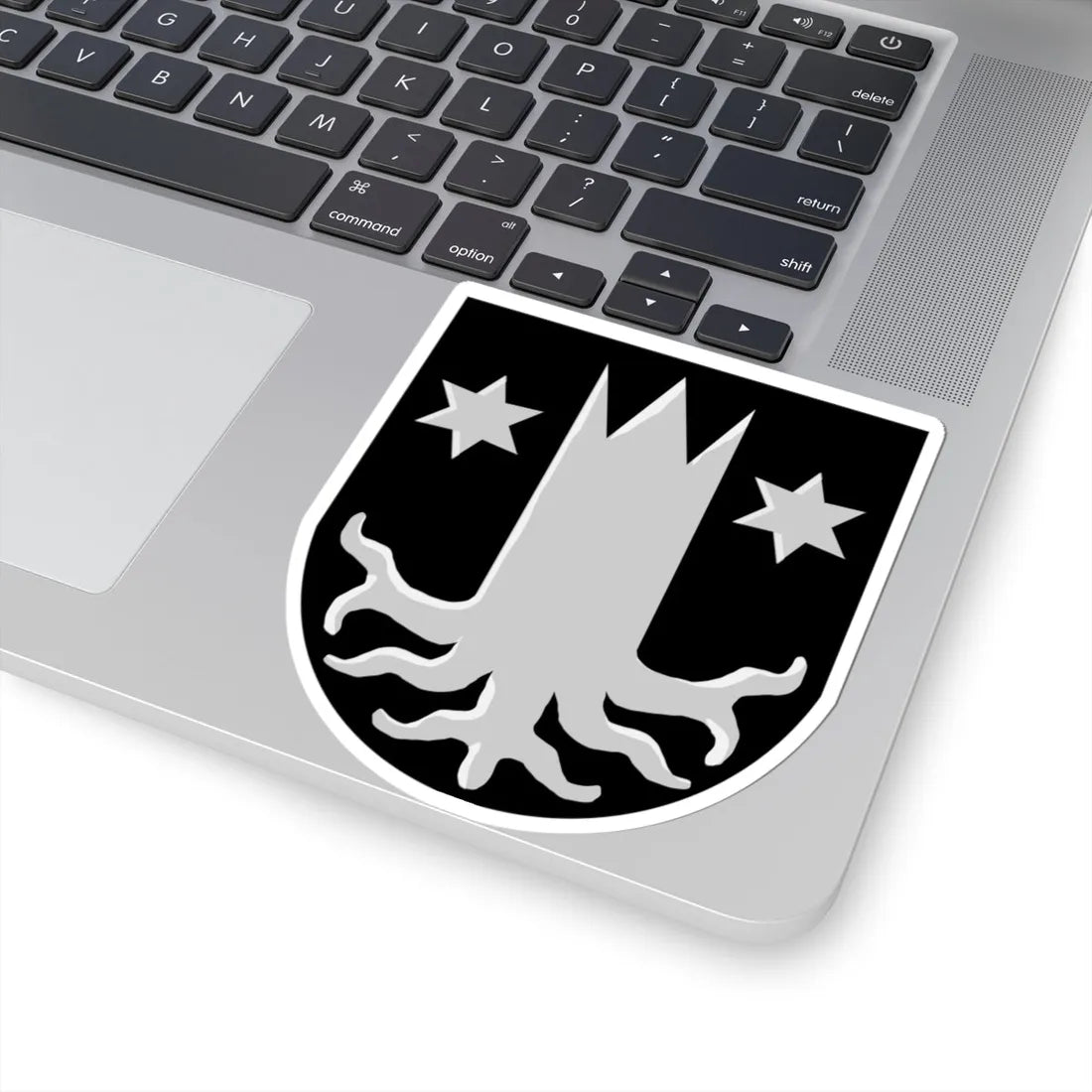 Kemijarvi.vaakuna (Finland) (Coat of Arms) STICKER Vinyl Kiss-Cut Decal - The Sticker Space