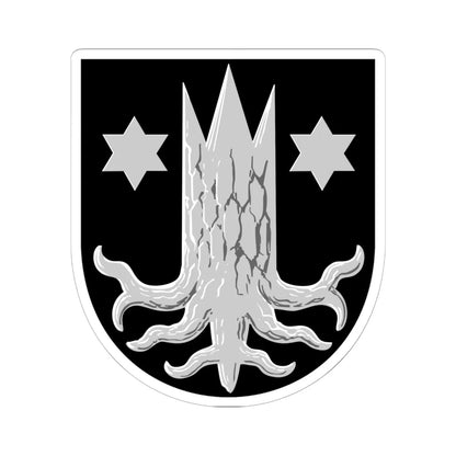 Kemijärvi.vaakuna (Finland) (Coat of Arms) STICKER Vinyl Kiss-Cut Decal 6 Inch White - The Sticker Space