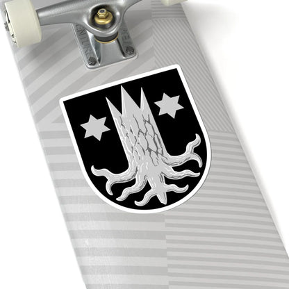 Kemijärvi.vaakuna (Finland) (Coat of Arms) STICKER Vinyl Kiss-Cut Decal - The Sticker Space
