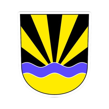 Kemmental-blazon (Switzerland) (Coat of Arms) STICKER Vinyl Kiss-Cut Decal 2 Inch White - The Sticker Space