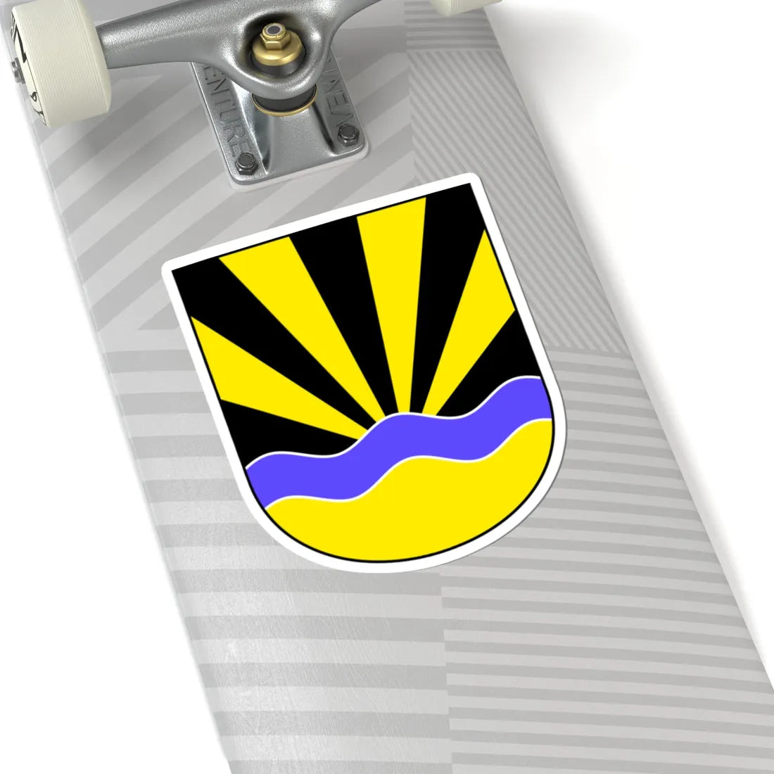 Kemmental-blazon (Switzerland) (Coat of Arms) STICKER Vinyl Kiss-Cut Decal - The Sticker Space