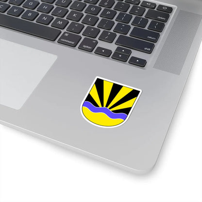 Kemmental-blazon (Switzerland) (Coat of Arms) STICKER Vinyl Kiss-Cut Decal - The Sticker Space