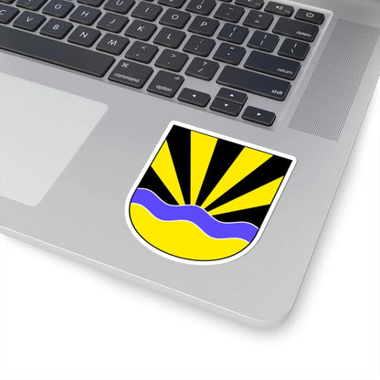 Kemmental-blazon (Switzerland) (Coat of Arms) STICKER Vinyl Kiss-Cut Decal - The Sticker Space