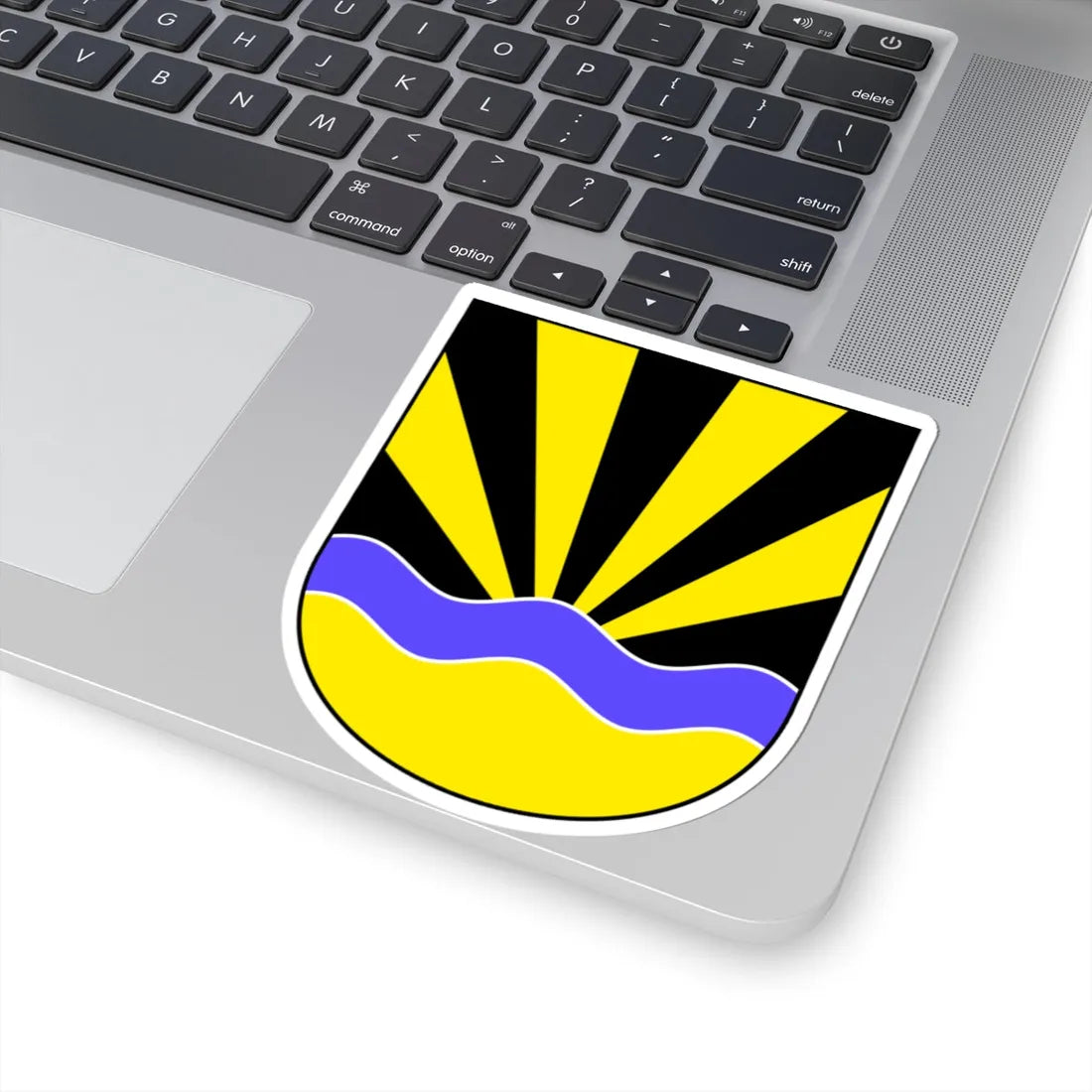 Kemmental-blazon (Switzerland) (Coat of Arms) STICKER Vinyl Kiss-Cut Decal - The Sticker Space