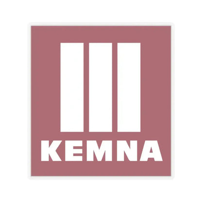 KEMNA BAU Andreae GmbH & Co. KG (Logo) STICKER Vinyl Kiss-Cut Decal 3 Inch Transparent - The Sticker Space