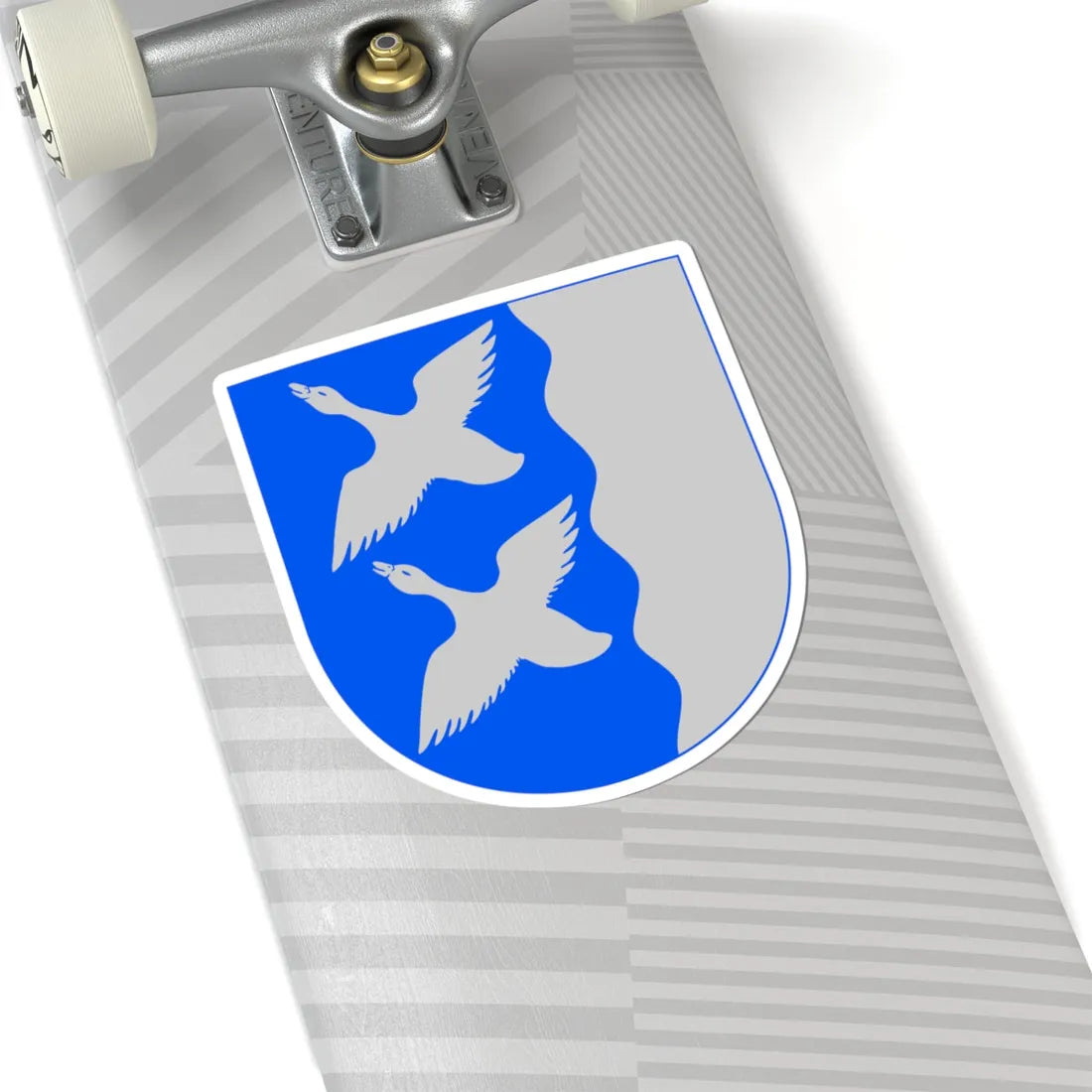 Kempele.vaakuna (Finland) (Coat of Arms) STICKER Vinyl Kiss-Cut Decal - The Sticker Space