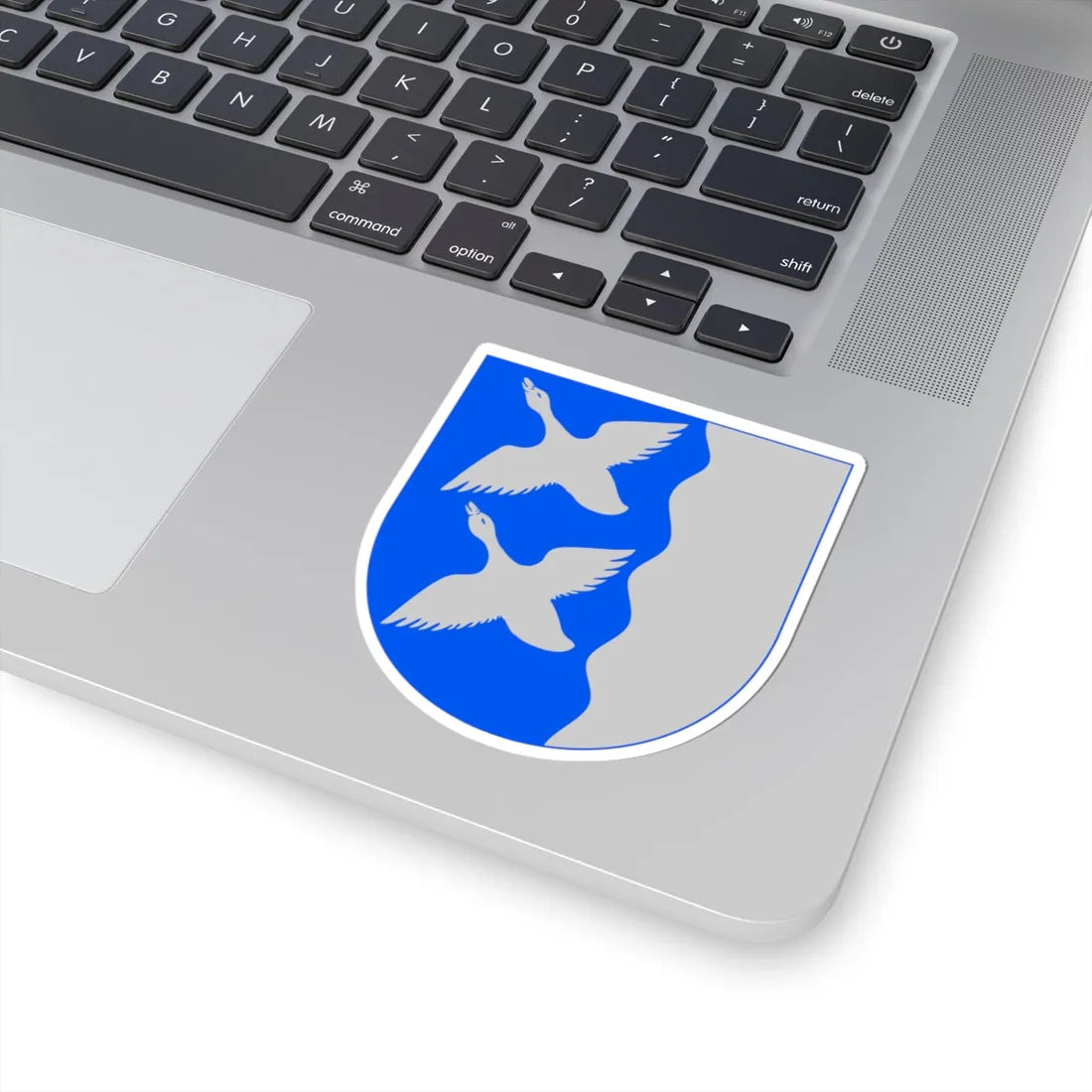 Kempele.vaakuna (Finland) (Coat of Arms) STICKER Vinyl Kiss-Cut Decal - The Sticker Space