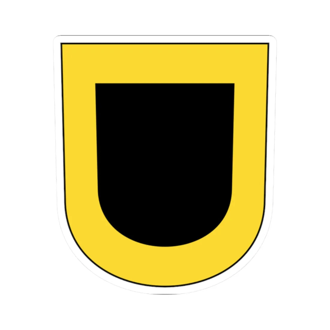 Kempten Wetzikon coat of arms (Switzerland) (Coat of Arms) STICKER Vinyl Kiss-Cut Decal 2 Inch White - The Sticker Space