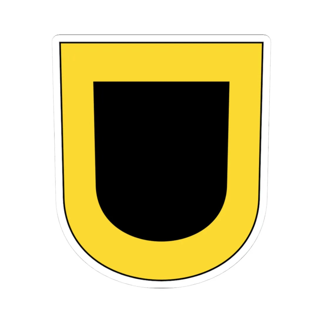 Kempten Wetzikon coat of arms (Switzerland) (Coat of Arms) STICKER Vinyl Kiss-Cut Decal 3 Inch White - The Sticker Space