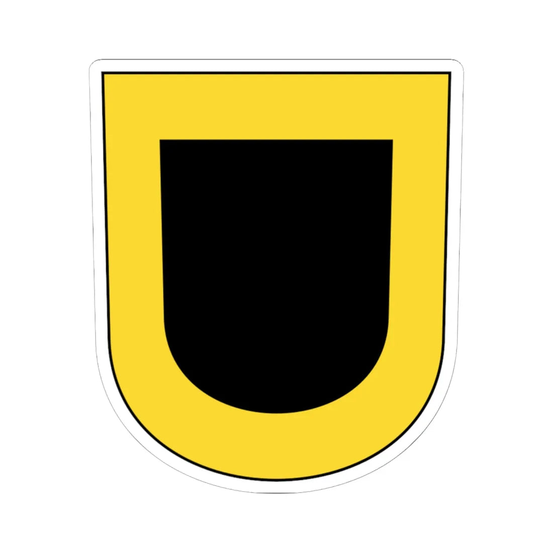 Kempten Wetzikon coat of arms (Switzerland) (Coat of Arms) STICKER Vinyl Kiss-Cut Decal 6 Inch White - The Sticker Space