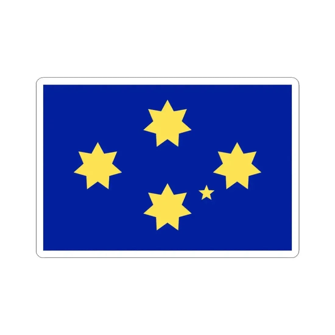 Ken Done Proposal for Australia (Australia) STICKER Vinyl Kiss-Cut Decal 3 Inch White - The Sticker Space