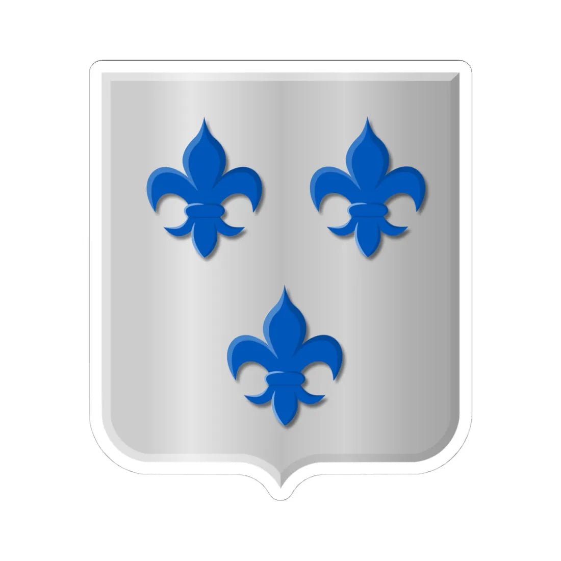 Kenenburg wapen (Netherlands) (Coat of Arms) STICKER Vinyl Kiss-Cut Decal 4 Inch White - The Sticker Space