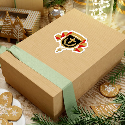 Kenttäpiispan vaakuna (Finland) (Coat of Arms) STICKER Vinyl Kiss-Cut Decal - The Sticker Space