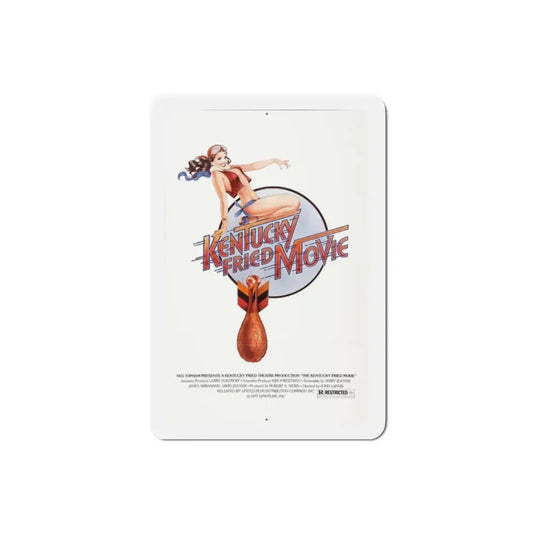 Kentucky Fried Movie 1977 2 Movie Poster Refrigerator Magnet 2 Inch - The Sticker Space