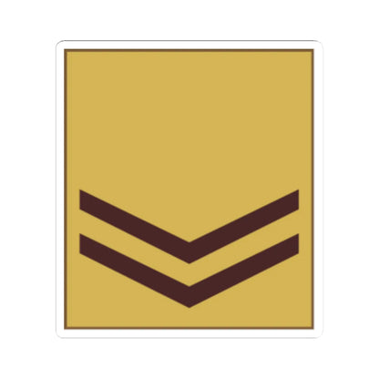 Kenya Army OR 4 (Kenya) (Military Rank) STICKER Vinyl Kiss-Cut Decal 6 Inch White - The Sticker Space