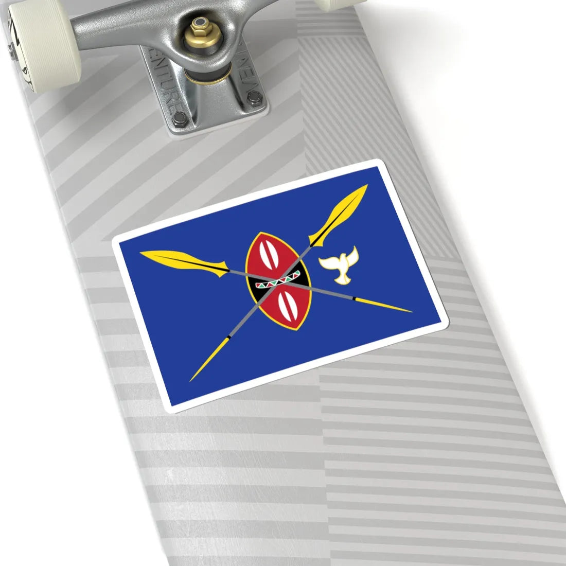 Kenya presidential standard UHURU KENYATTA (Kenya) STICKER Vinyl Kiss-Cut Decal - The Sticker Space