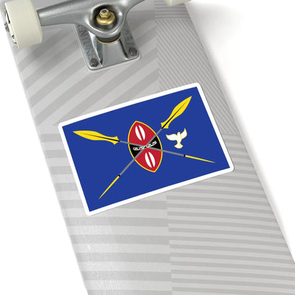 Kenya presidential standard UHURU KENYATTA (Kenya) STICKER Vinyl Kiss-Cut Decal - The Sticker Space