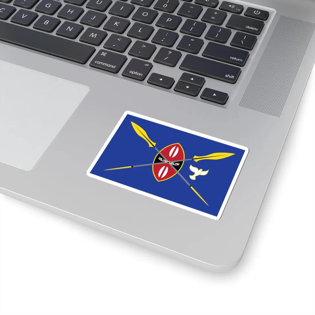 Kenya presidential standard UHURU KENYATTA (Kenya) STICKER Vinyl Kiss-Cut Decal - The Sticker Space