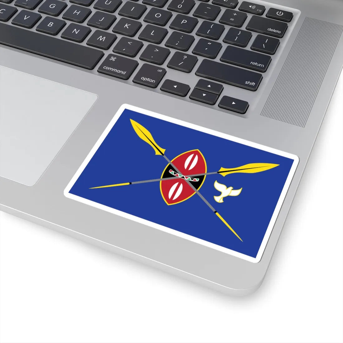 Kenya presidential standard UHURU KENYATTA (Kenya) STICKER Vinyl Kiss-Cut Decal - The Sticker Space