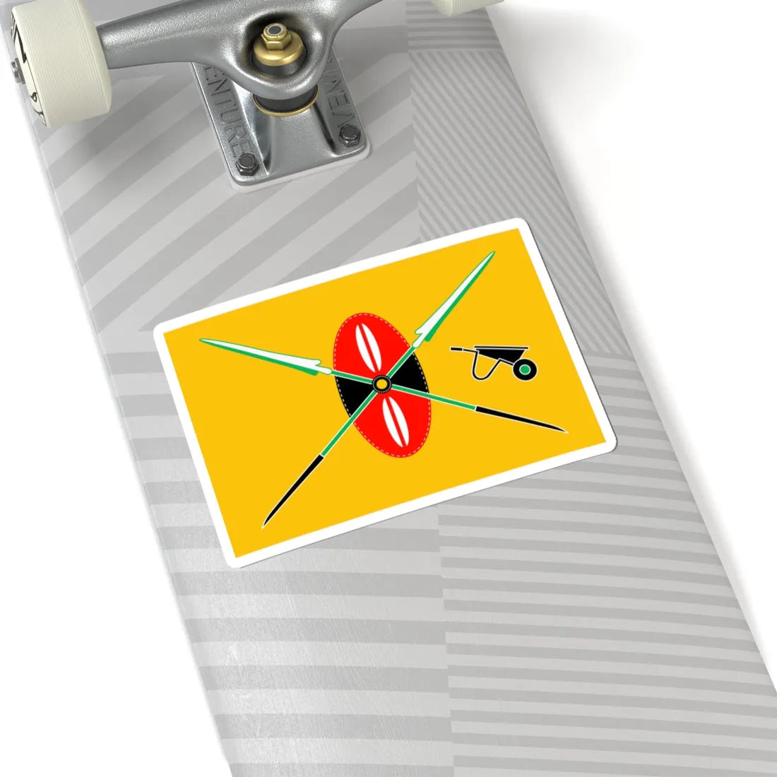 Kenya presidential standard William Ruto (Kenya) STICKER Vinyl Kiss-Cut Decal - The Sticker Space