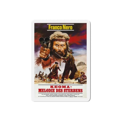 KEOMA 1976 Movie Poster - Refrigerator Magnet 5 Inch Die-Cut - The Sticker Space