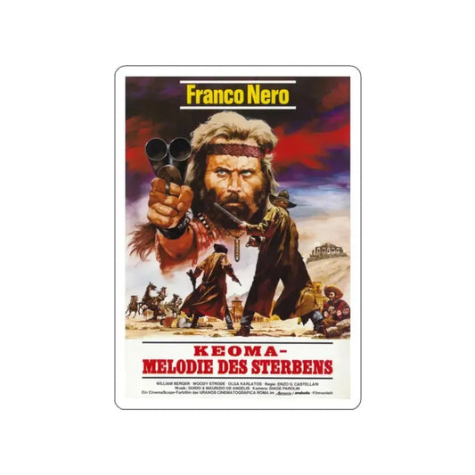 KEOMA 1976 Movie Poster STICKER Vinyl Die-Cut Decal 2 Inch - The Sticker Space