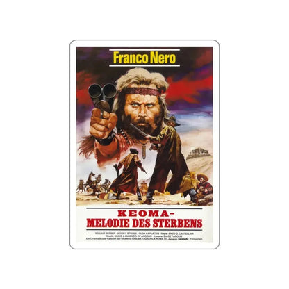 KEOMA 1976 Movie Poster STICKER Vinyl Die-Cut Decal 3 Inch - The Sticker Space