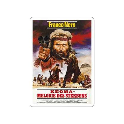 KEOMA 1976 Movie Poster STICKER Vinyl Die-Cut Decal 5 Inch - The Sticker Space