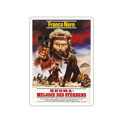 KEOMA 1976 Movie Poster STICKER Vinyl Die-Cut Decal - The Sticker Space