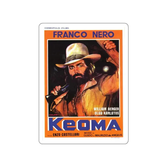 KEOMA (2) 1976 Movie Poster STICKER Vinyl Die-Cut Decal 2 Inch - The Sticker Space