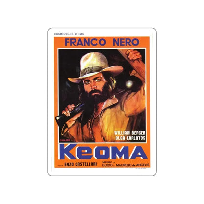KEOMA (2) 1976 Movie Poster STICKER Vinyl Die-Cut Decal 4 Inch - The Sticker Space