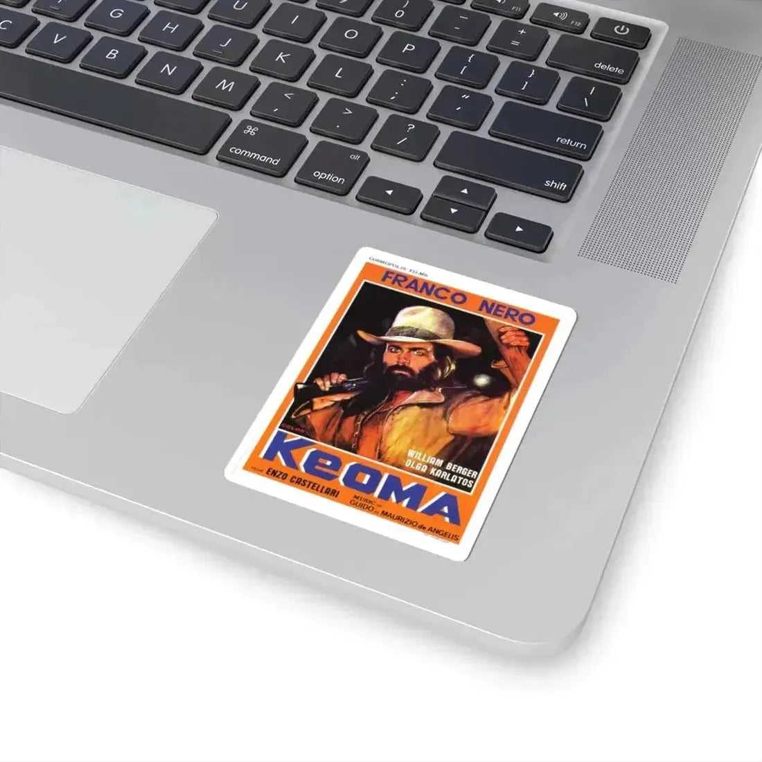 KEOMA (2) 1976 Movie Poster - STICKER Vinyl Kiss-Cut Decal - The Sticker Space
